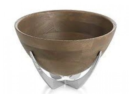 Nambe Cabo Salad Bowl w/server